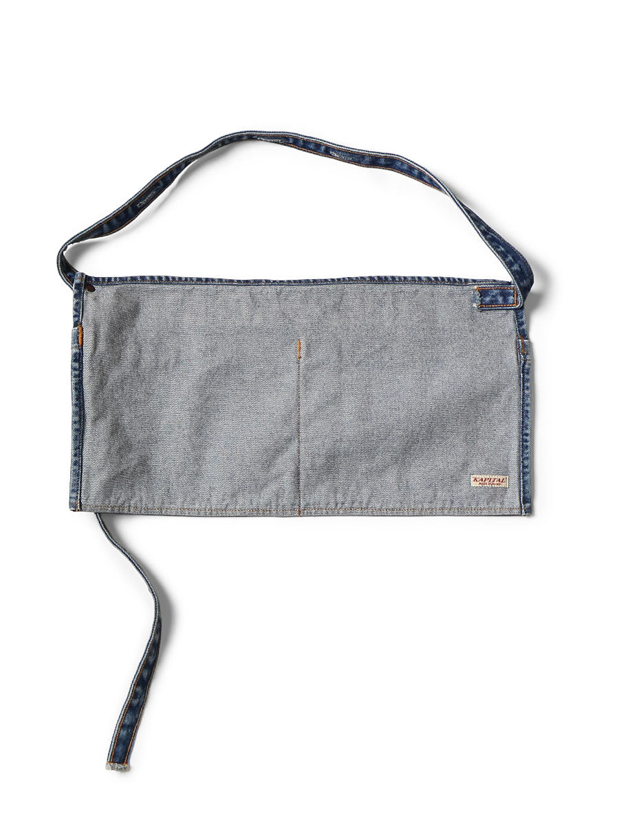小物 KAPITAL KAPITAL 13oz Denim Distressed Short Apron (KAPSIZE RULEpt