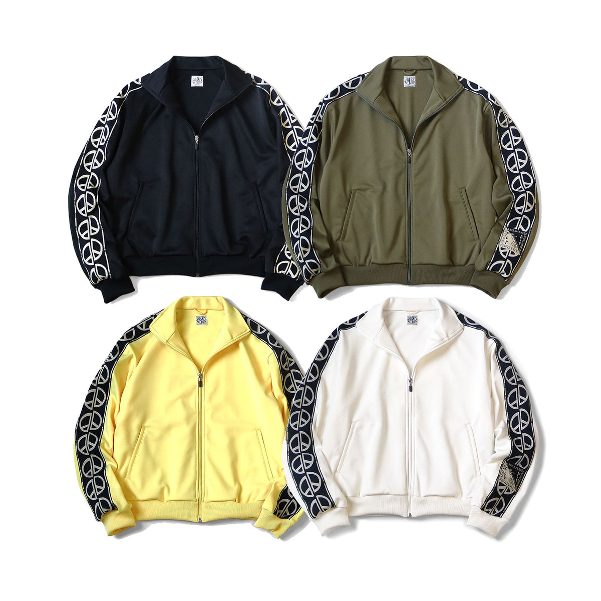 KAPITAL ナイロンジャケット 黒・黄・白 KAPITAL Smooth Jersey TH.D.D. Track JKT [ K2503LC105 ] – cotwohk