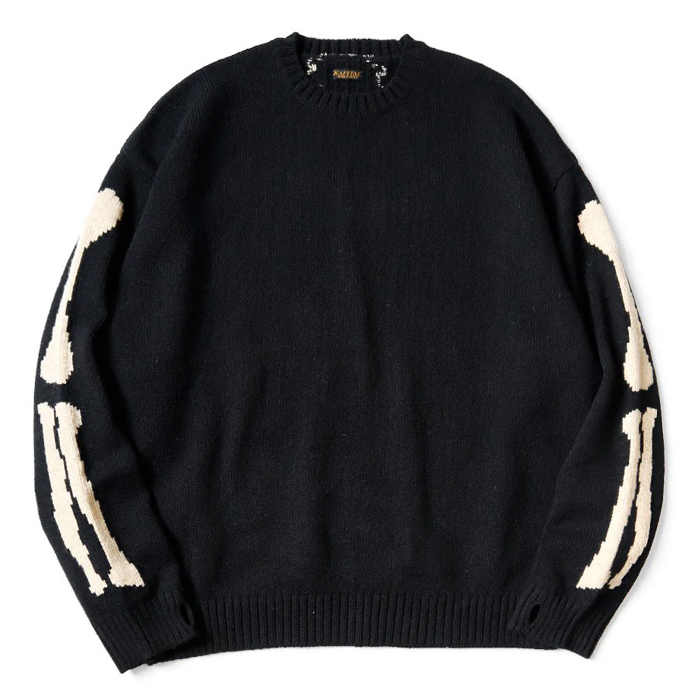 KAPITAL 5G Wool BONE Crew Sweater [ EK-1537KNA ] – cotwohk