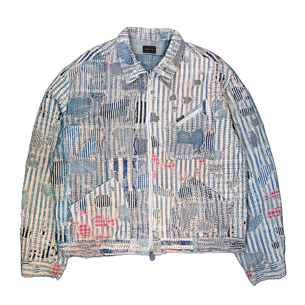 KAPITAL LIBERTY BORO ZIP UP [ EK-1756LJ ] – cotwohk