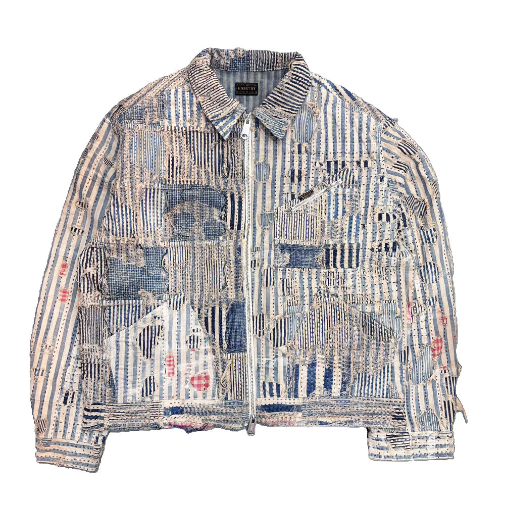 KAPITAL LIBERTY BORO ZIP UP [ EK-1756LJ ] – cotwohk