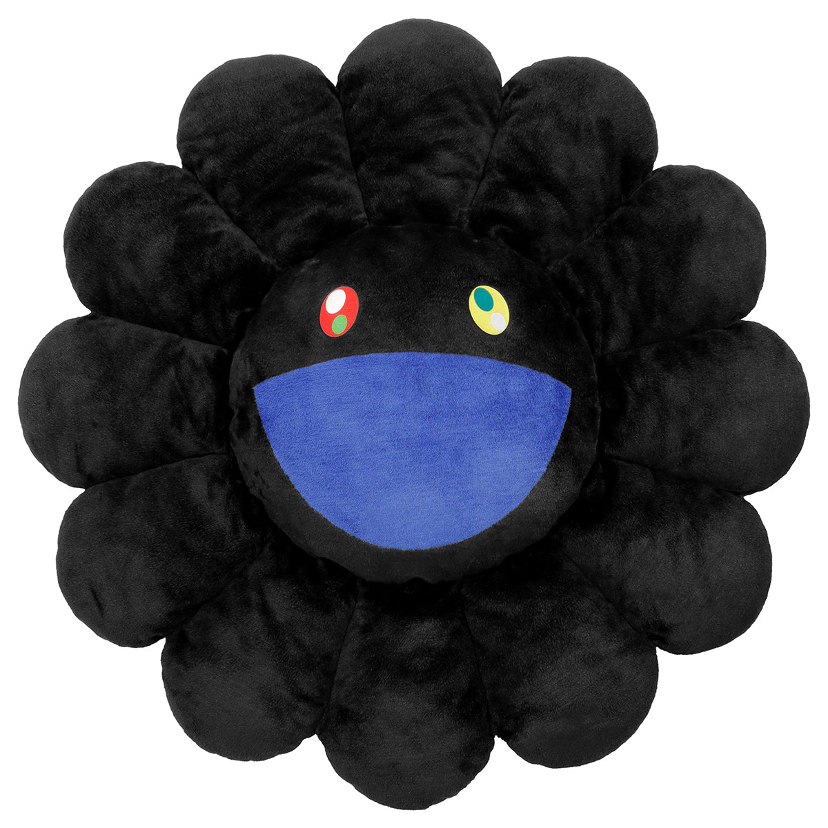 MURAKAMI TAKASHI kaikai kiki 200cm Flowers Cushion ( Black ) – cotwohk