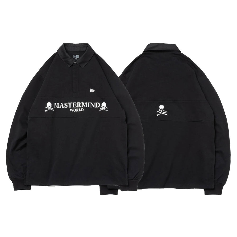 MASTERMIND WORLD x New Era Golf L/S Rugby Shirt [ MW24C12-TS103