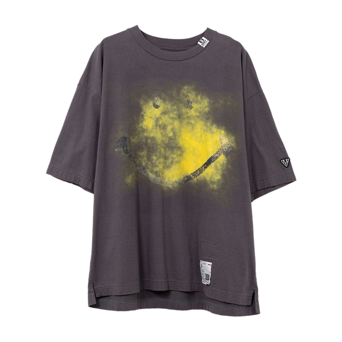 Maison MIHARA YASUHIRO Smily Face Printed Ringer T-shirt