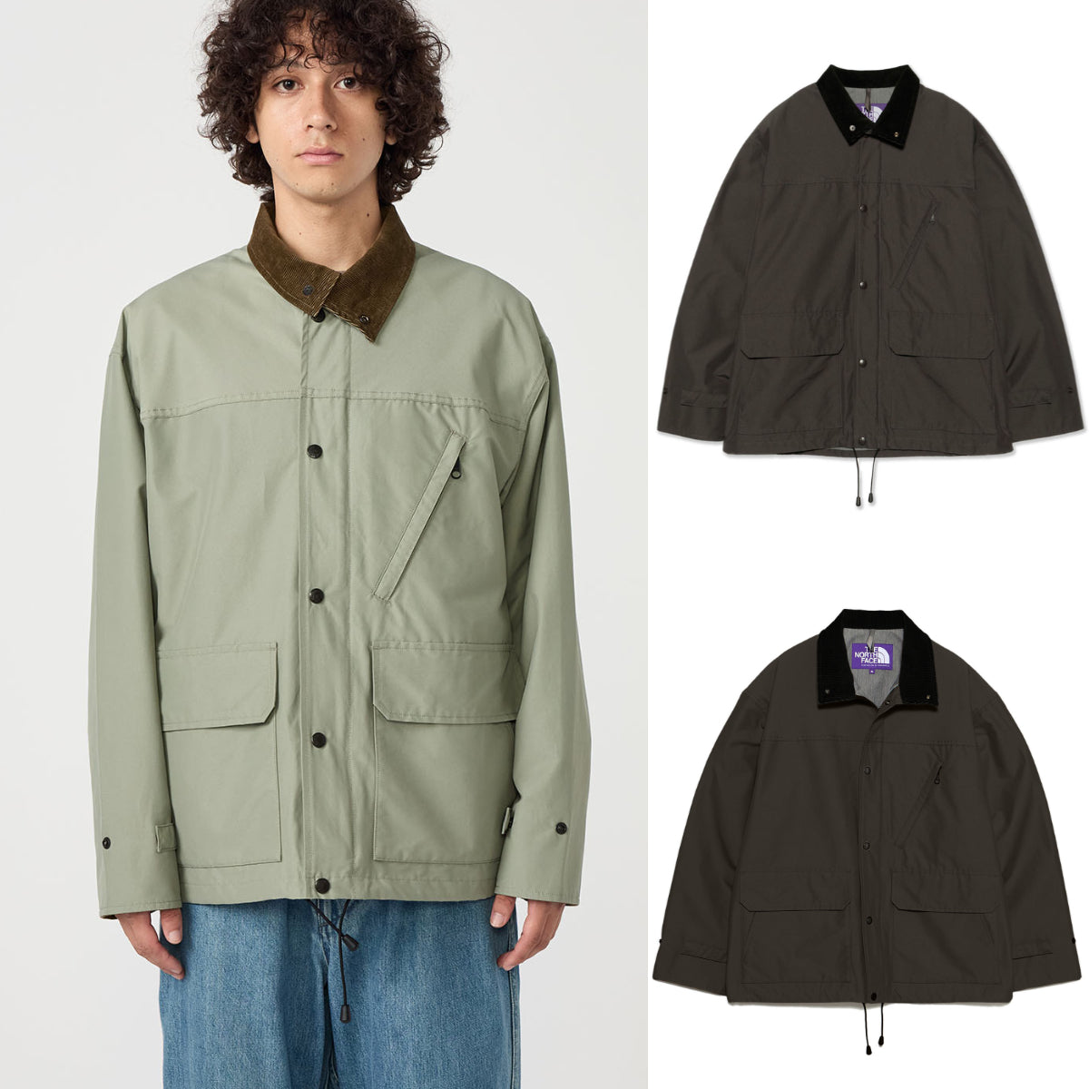 ジャケット・アウター TNF PURPLE LABEL DoublePeakJKT N25FA082 THE NORTH FACE PURPLE LABEL Double Peak Field Jacket [ N25FA082