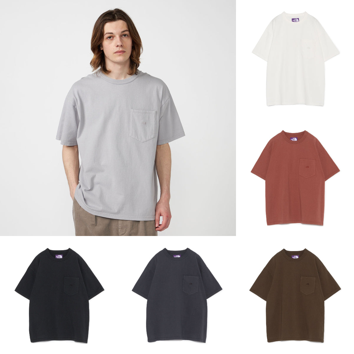 THE NORTH FACE PURPLE LABEL 8oz Field Pocket Tee [ N25FT064