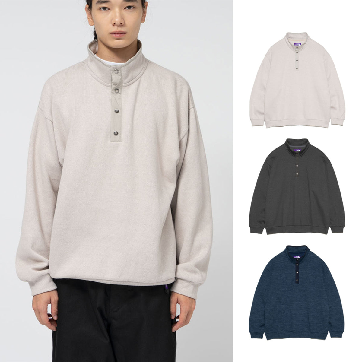 ヌーピース THE NORTH FACE PURPLE LABEL Field Snap Pullover [ N25SH008 ] – cotwohk
