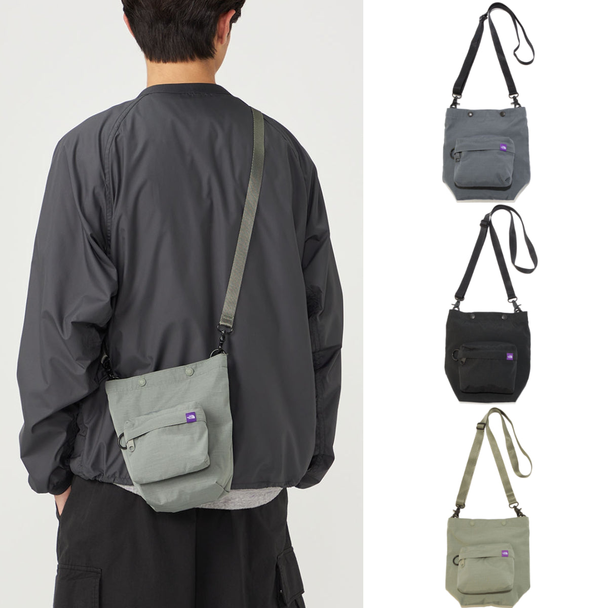 Pre-order ] THE NORTH FACE PURPLE LABEL Mountain Wind Multi Bag