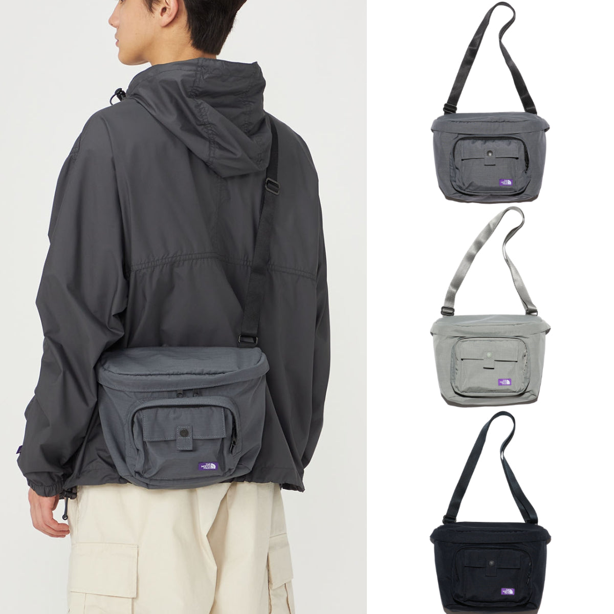 THE NORTH FACE PURPLE LABEL Mountain Wind Shoulder Bag [ N25SO080