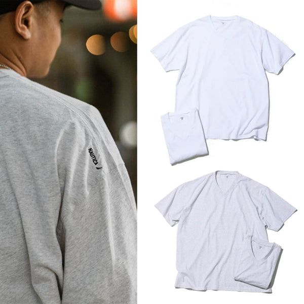 NAUTICA ( JAPAN ) 2-Pack V-neck Tee- COTWO