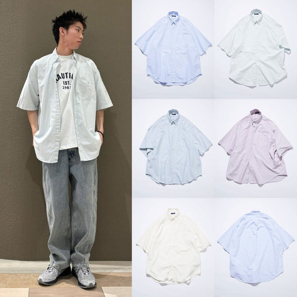 NAUTICA ( JAPAN ) Oxford S/S Shirt cotwo