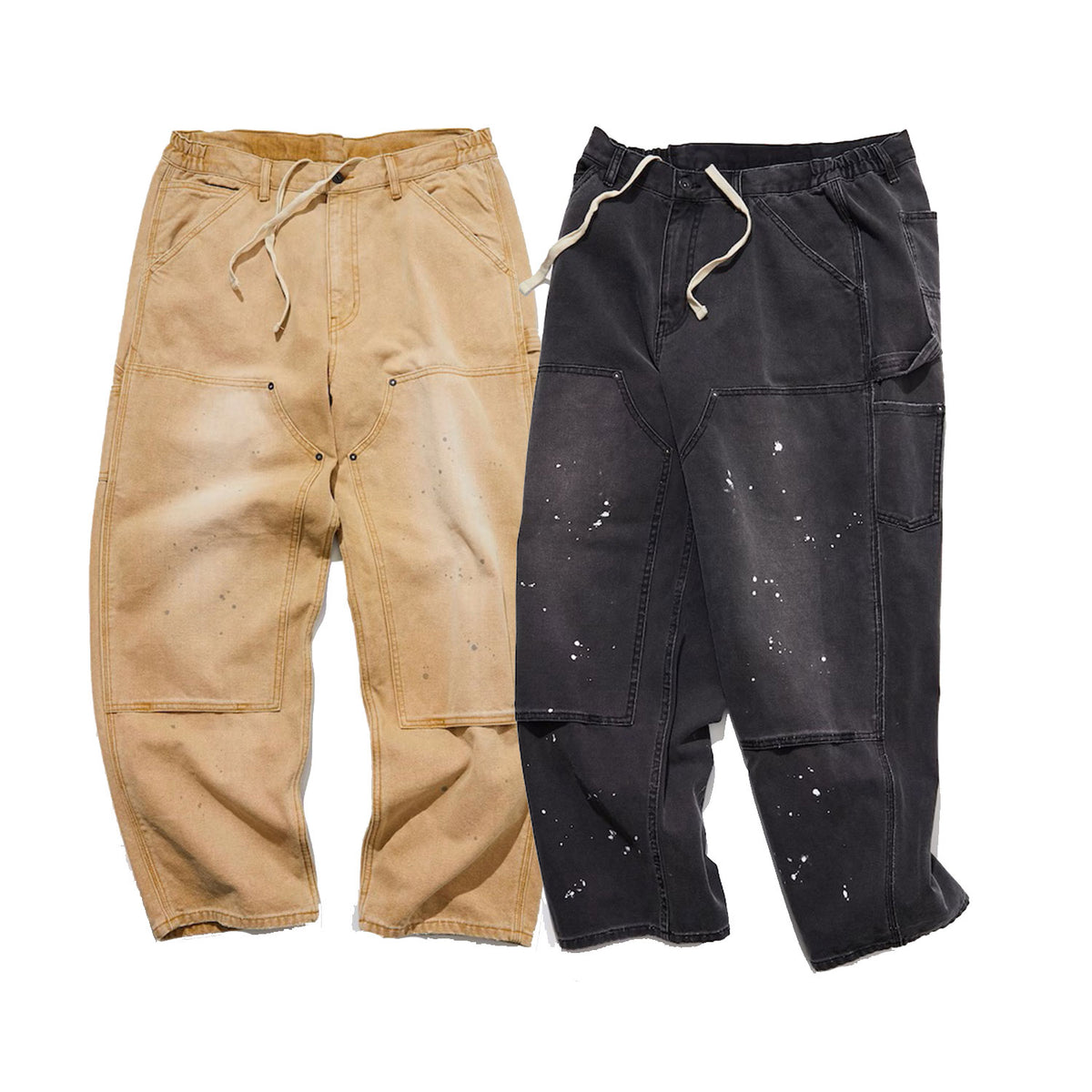 NAUTICA ( JAPAN ) Crushed Double Knee Duck Pants