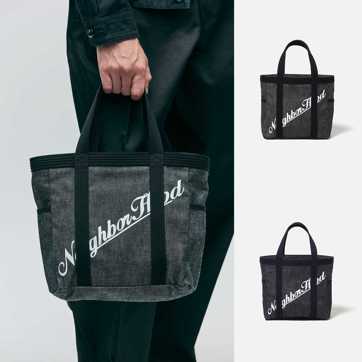 バッグ NEIGHBORHOOD 25aw DENIM TOTE BAG-S NEIGHBORHOOD DENIM TOTE BAG-S 25AW｜奈良市にあるセレクト
