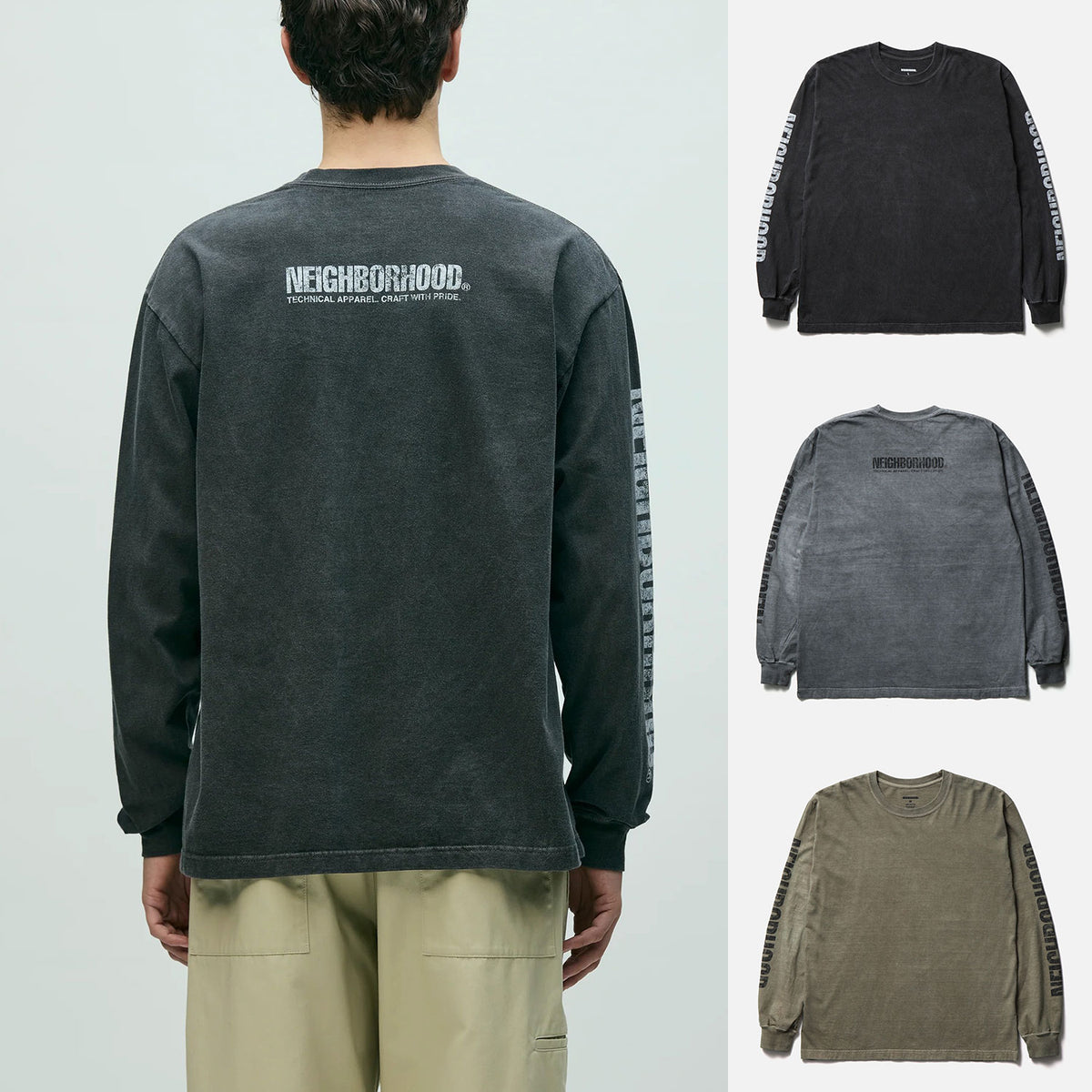 Pre-order ] NEIGHBORHOOD 26S/S NH . TEE LS-3 [ 261PCNH-LT03