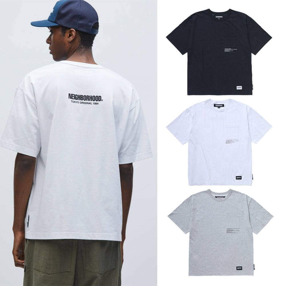 【NEIGHBORHOOD】SHELTECH CREWNECK-P SS NEIGHBORHOOD SS24 SHELTECH CREWNECK SS (4 colors)