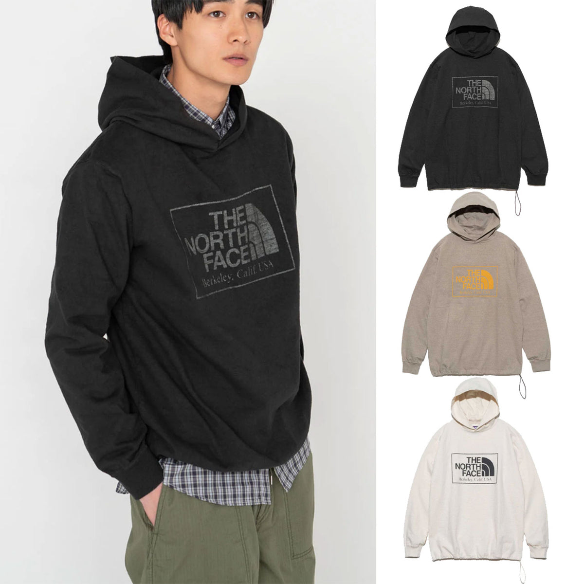 THE NORTH FACE PURPLE LABEL Field Graphic Hoodie NT3374N