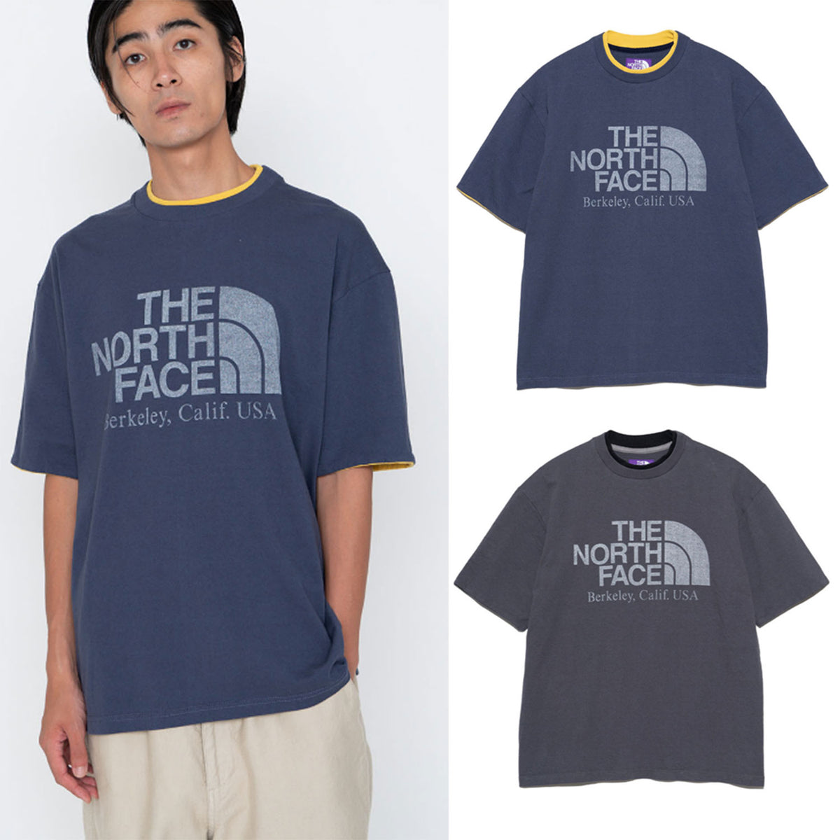 THE NORTH FACE◆Tシャツ/nt3412n THE NORTH FACE PURPLE LABEL 7oz Field Graphic Tee [ NT3412N