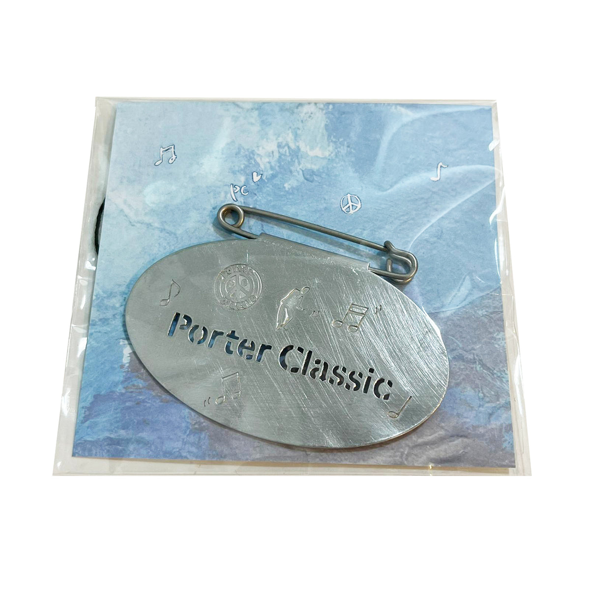 PORTER CLASSIC METAL PLATE BADGE [ PC-011-3143 ] – cotwohk