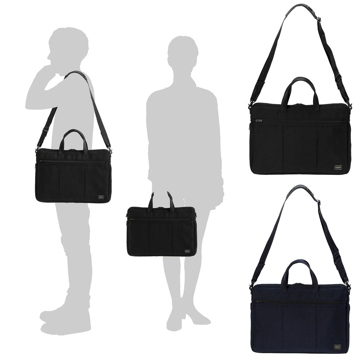 PORTER TENSION 2WAY BRIEFCASE [ 627-17503 ] – cotwohk