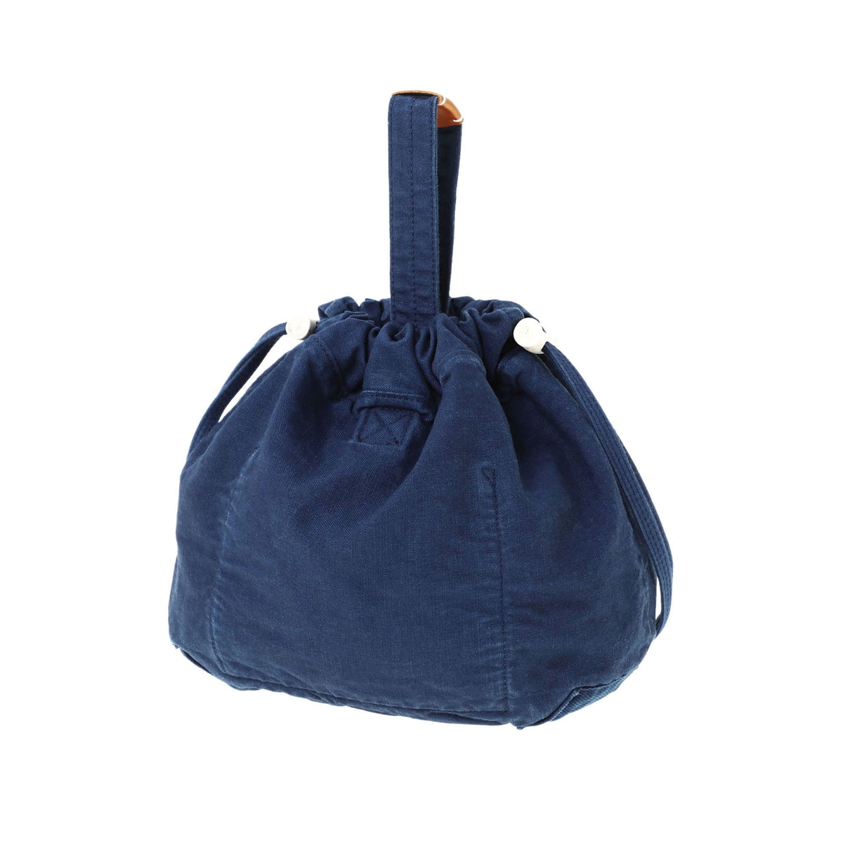 PORTER LUGGAGE LABEL TRUE BLUE DRAWSTRING BAG [ 977-19538