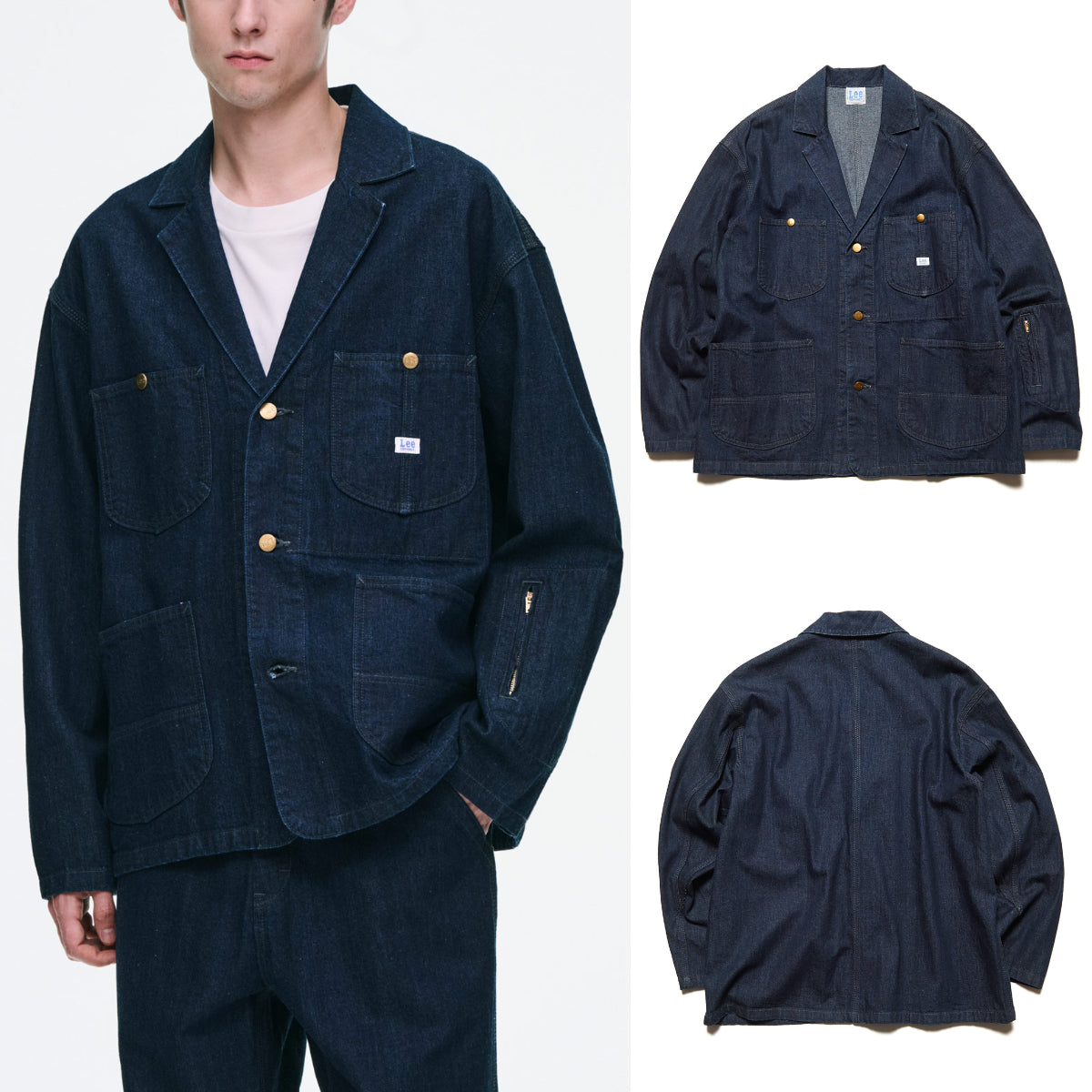 Pre-order ] SOPHNET. 26A/W Lee DUNGAREES LOCO JACKET [ SPNT-262051