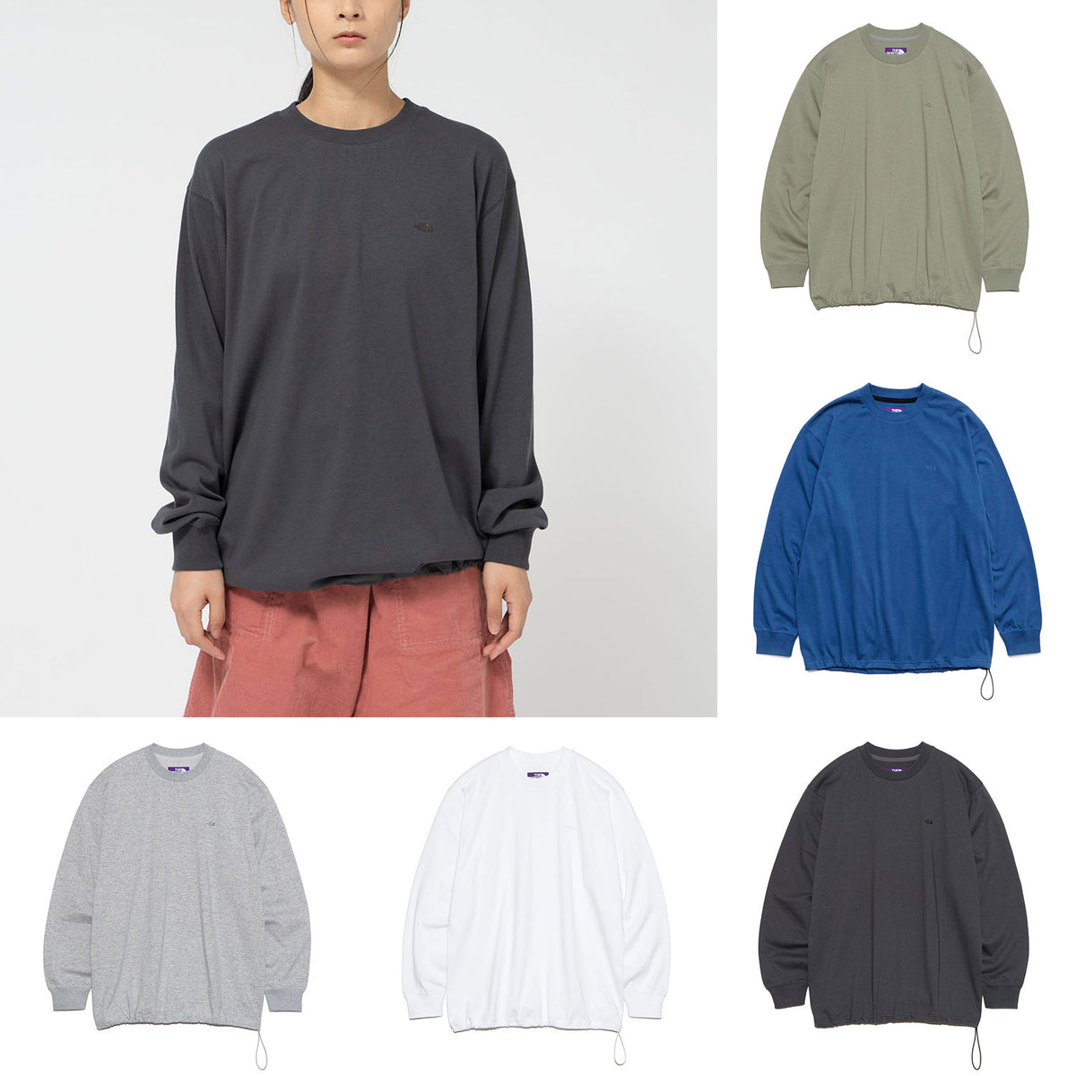 THE NORTH FACE PURPLE LABEL Field Long Sleeve Tee [ N25SH088