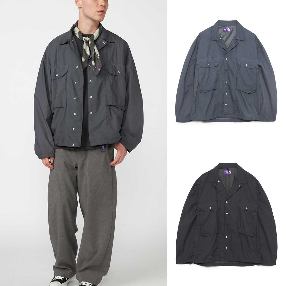 THE NORTH FACE PURPLE LABEL Garment Dyed Nylon Field Jacket