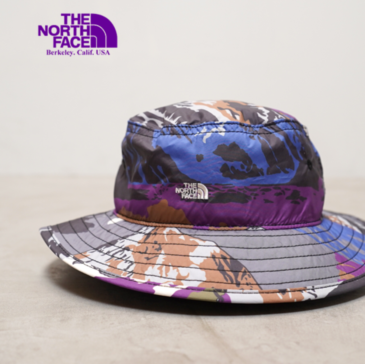 THE NORTH FACE PURPLE LABEL Mountain Wind Hat N24FP039 Purple cotwohk