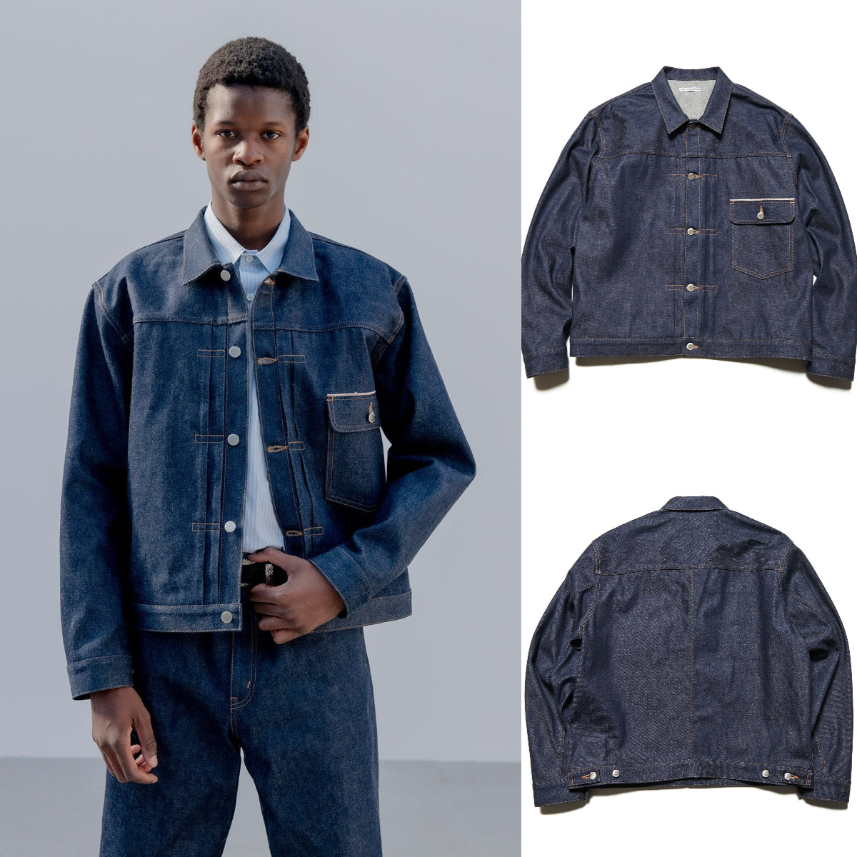 uniform experiment 25A/W RIGID DENIM TRUCKER JACKET [ UE-252049