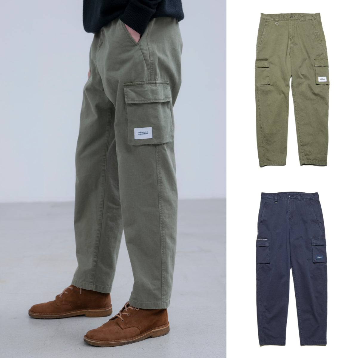 Pre-order ] uniform experiment 26A/W MILITARY FIELD CARGO PANTS