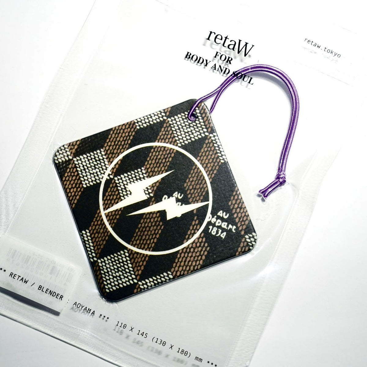 V.A. TOKYO x fragment design x Au Départ Paris x retaW CAR TAG – cotwohk