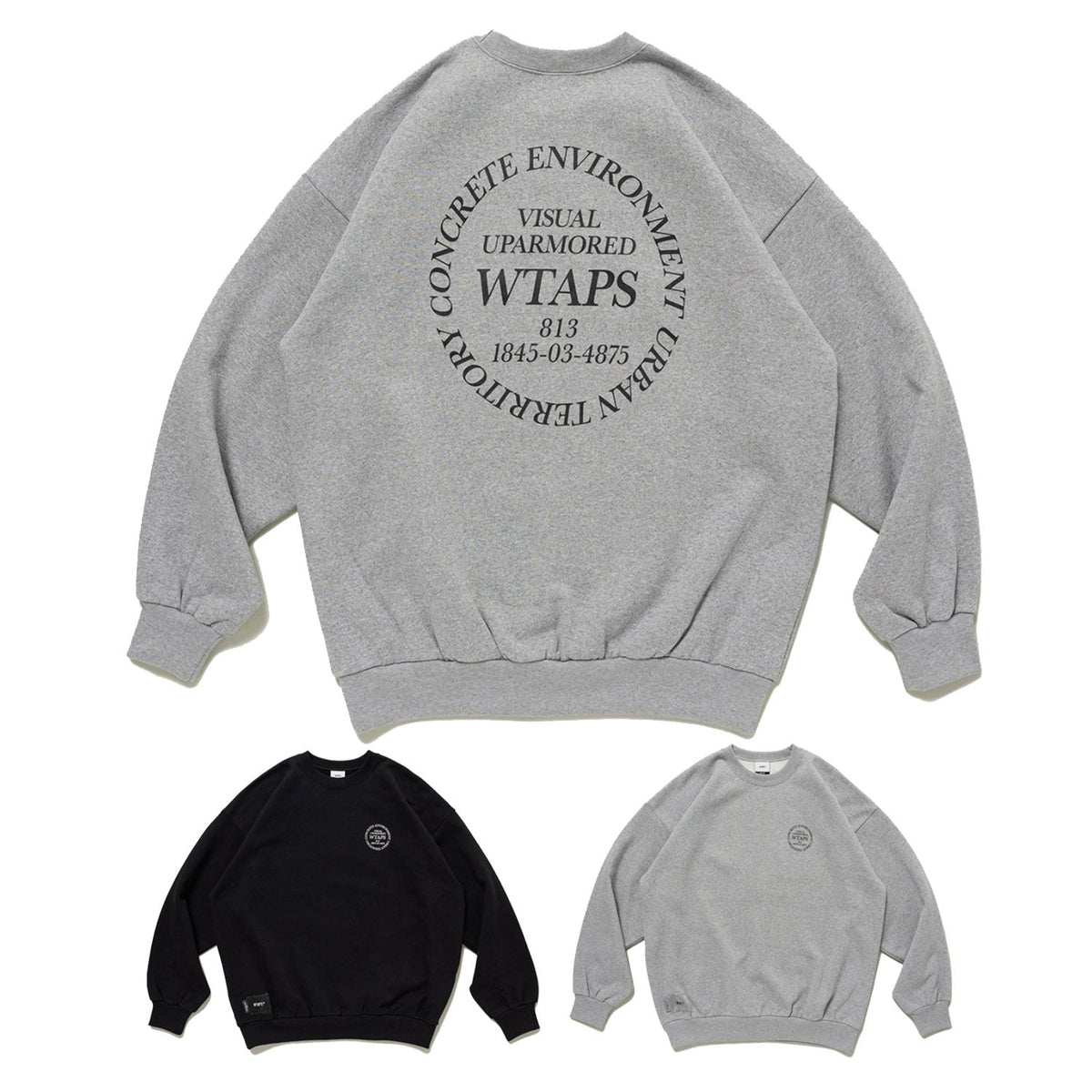 WTAPS 23A/W INGREDIENTS / SWEATER / COTTON [ 232ATDT-CPM02S ]