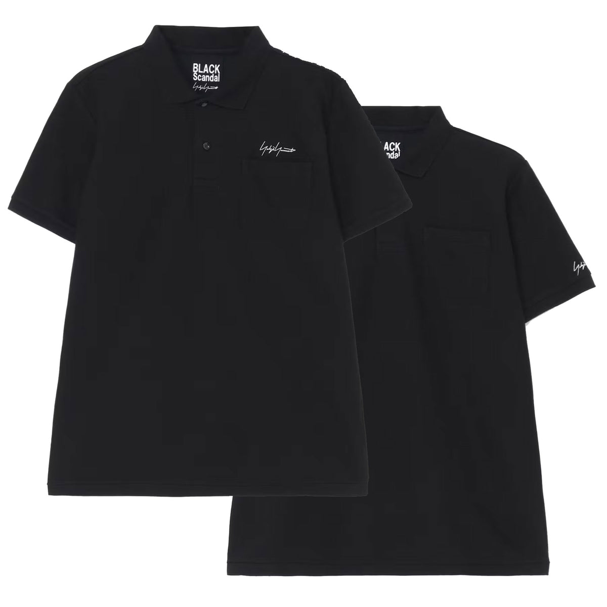 Yohji Yamamoto POUR HOMME 2PIECES PACK SIGNATURE EMBROIDERY