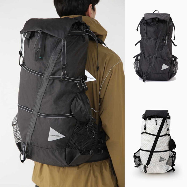 and wander 23S/S ECOPAK 45L Backpack cotwo