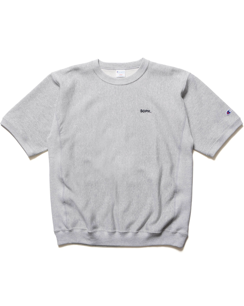25ss SOPH.×Champion CREWNECK SWEAT S/S SOPH. | Champion REVERSE WEAVE BASIC S/S CREWNECK SWEAT(M