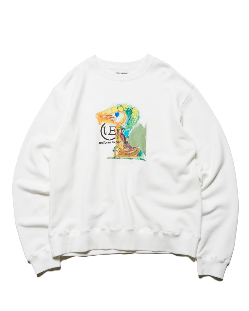 uniform experiment 25A/W ASGER JORN: LANDSCAPE SWEATSHIRT