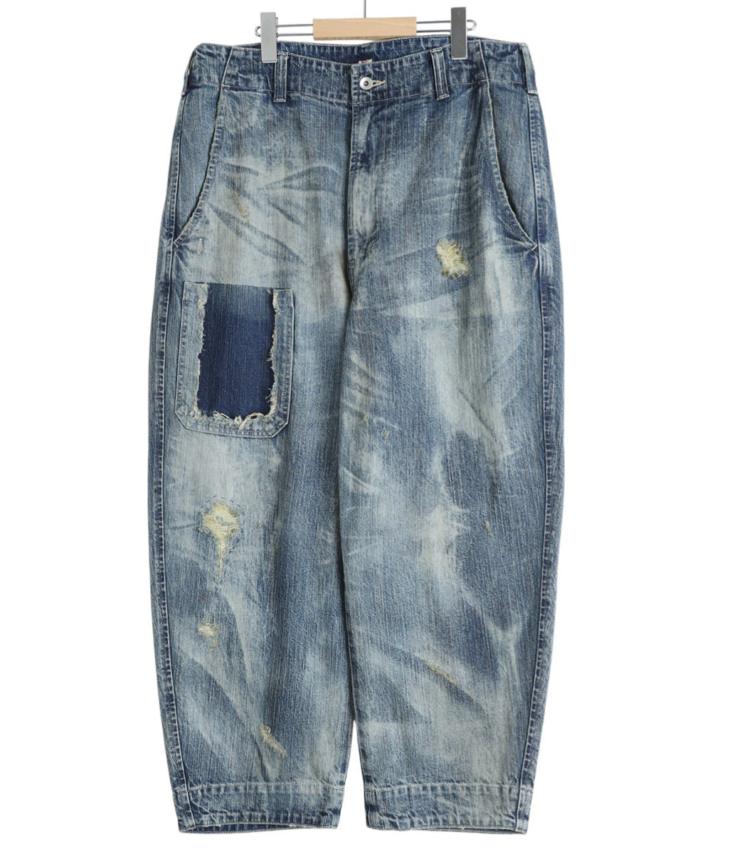 PORTER CLASSIC 26S/S STEINBECK DENIM POCKET PANTS VINTAGE CUSTOM