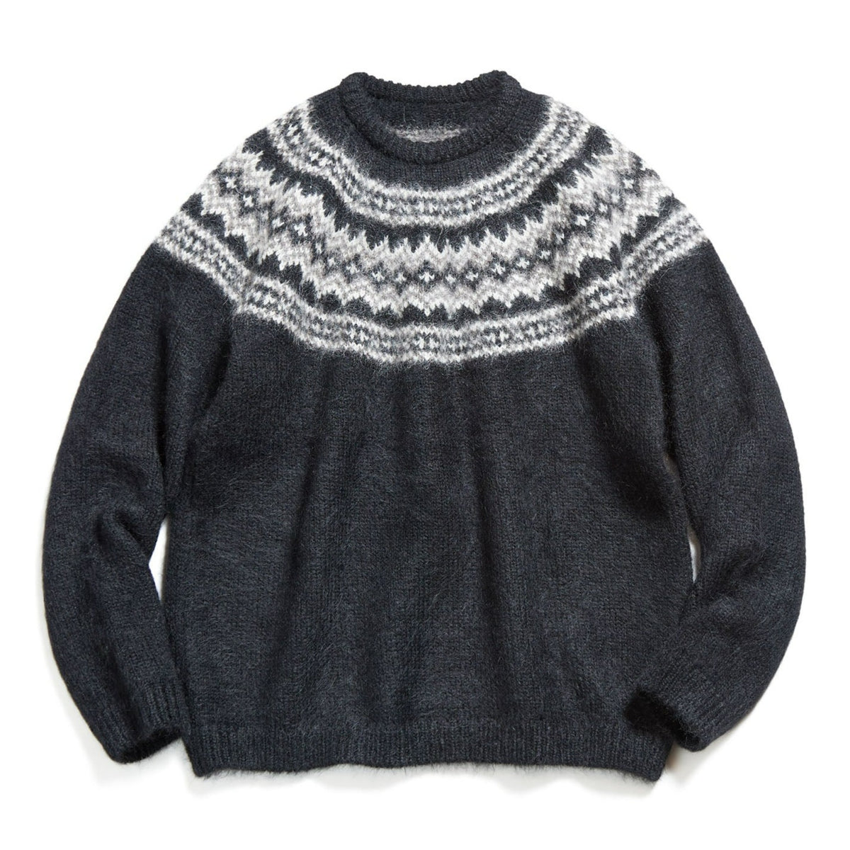 uniform experiment 23A/W MOHAIR NORDIC CREWNECK KNIT [ UE-232027