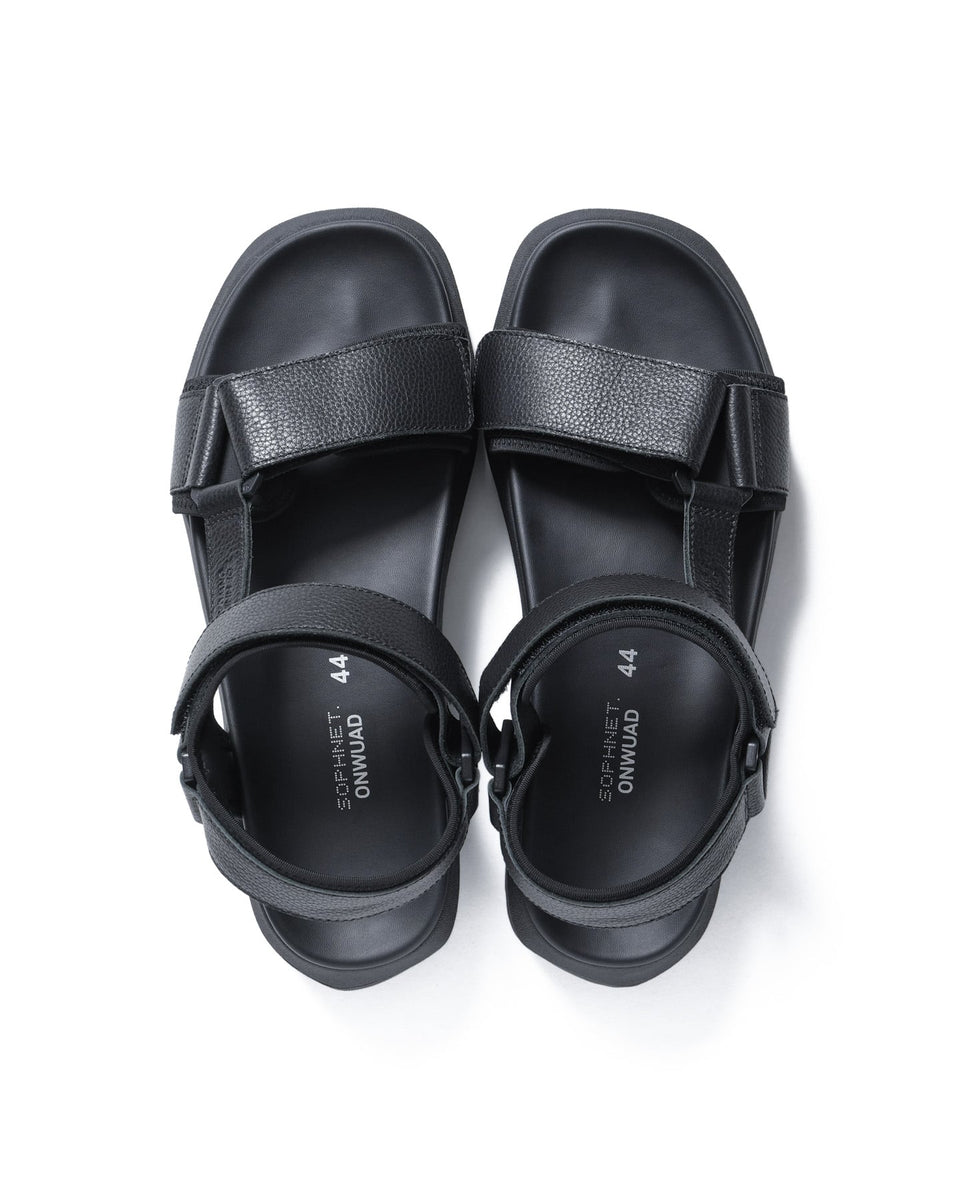メルさん SOPHNET. 26S/S ONWUAD LEATHER SANDALS [ SPNT-260087 ] – cotwohk