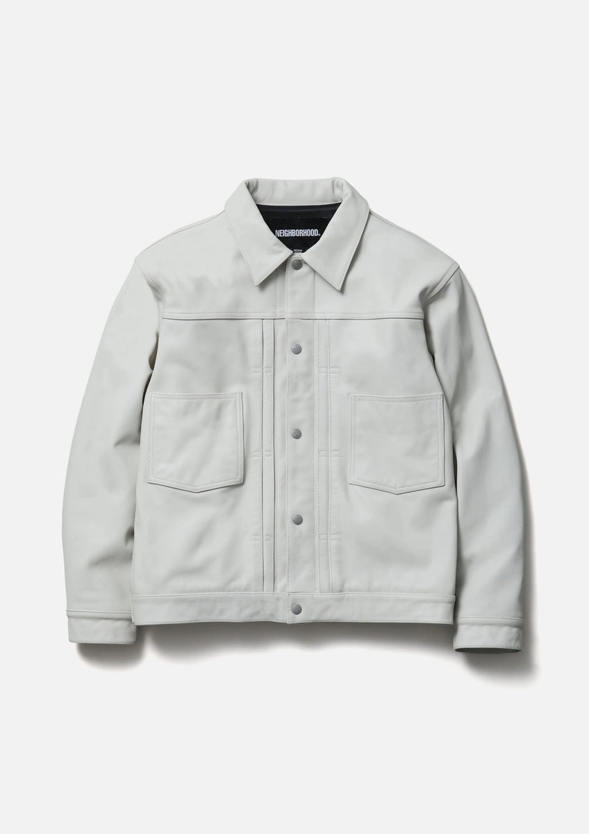 Pre-order ] NEIGHBORHOOD 26S/S LEATHER TYPE-2 JACKET [ 261SZNH