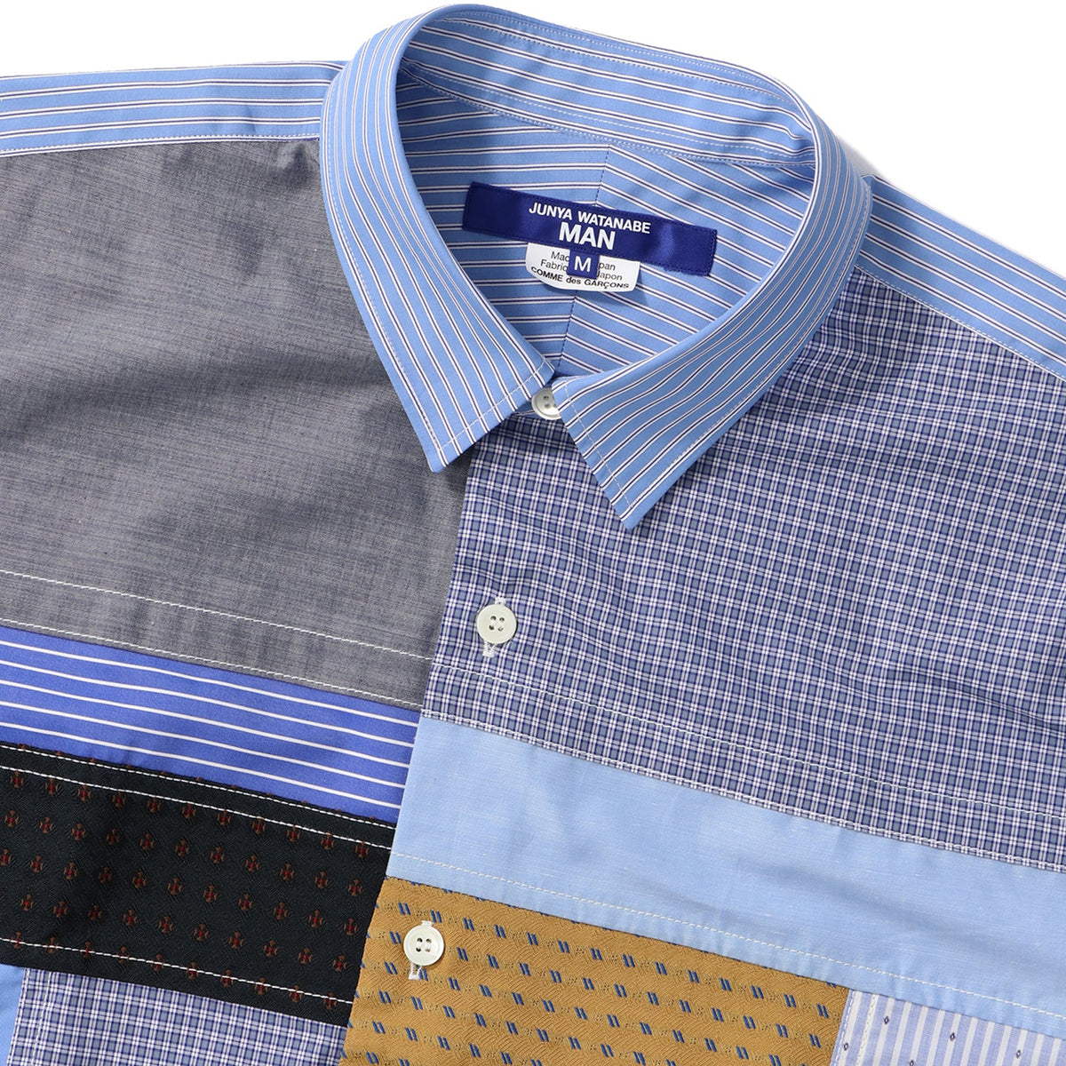 eYe JUNYA WATANABE MAN Cotton Stripe x Multi Material