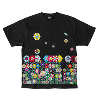 MURAKAMI TAKASHI Mononoke KYOTO T-shirts ( Summer Flower Garden In Golden Sky ) [ SSZS-32169 ]