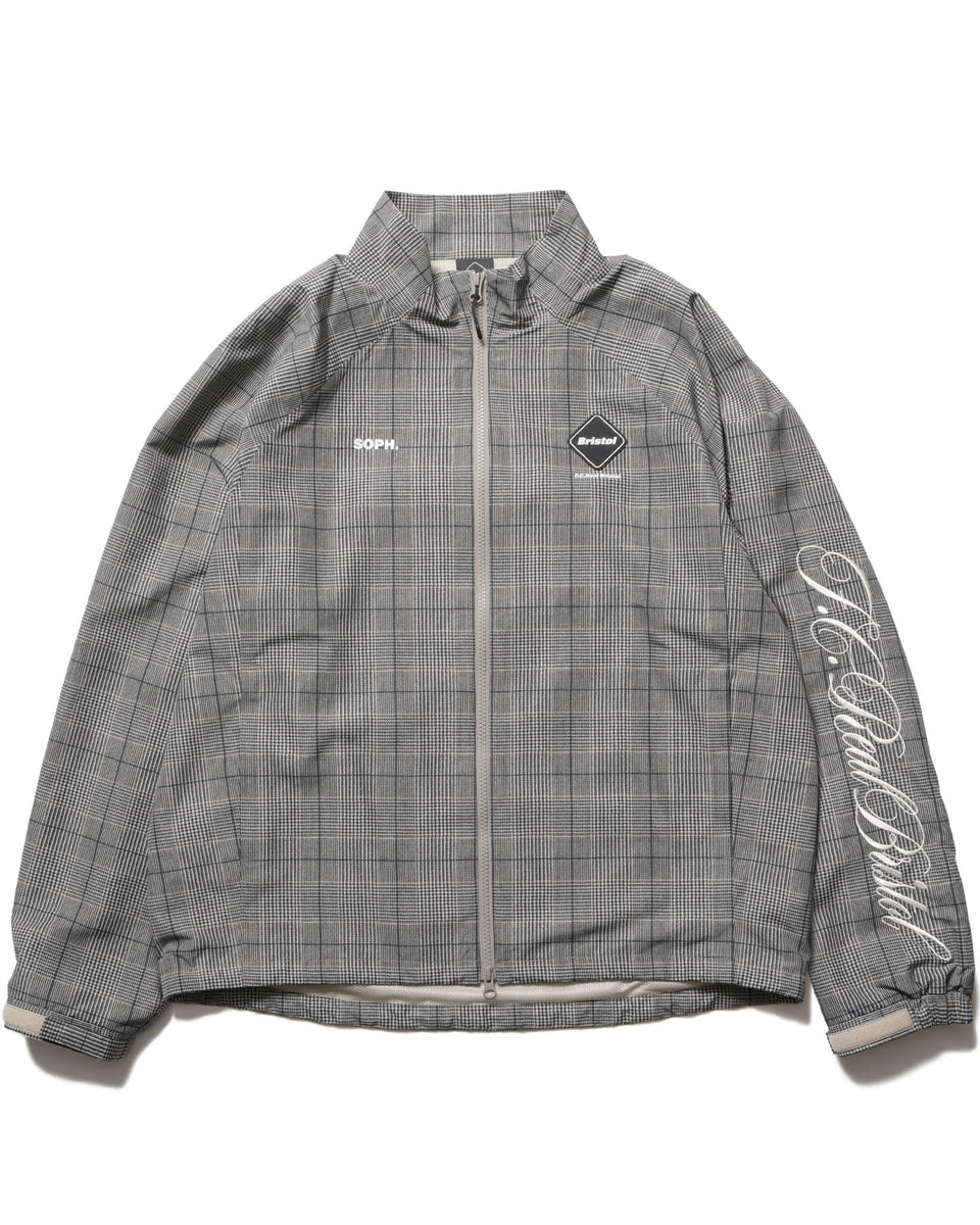 F.C.Real Bristol 26S/S PLAID VENTILATION PRACTICE JACKET [ FCRB