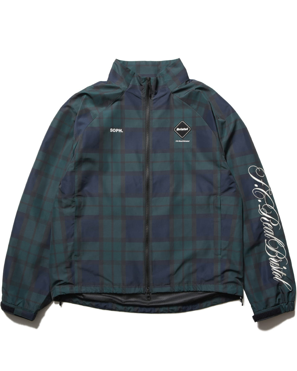 26ss今期FCRB PLAID PRACTICE JACKET Bristol F.C.Real Bristol 26S/S PLAID VENTILATION PRACTICE JACKET [ FCRB