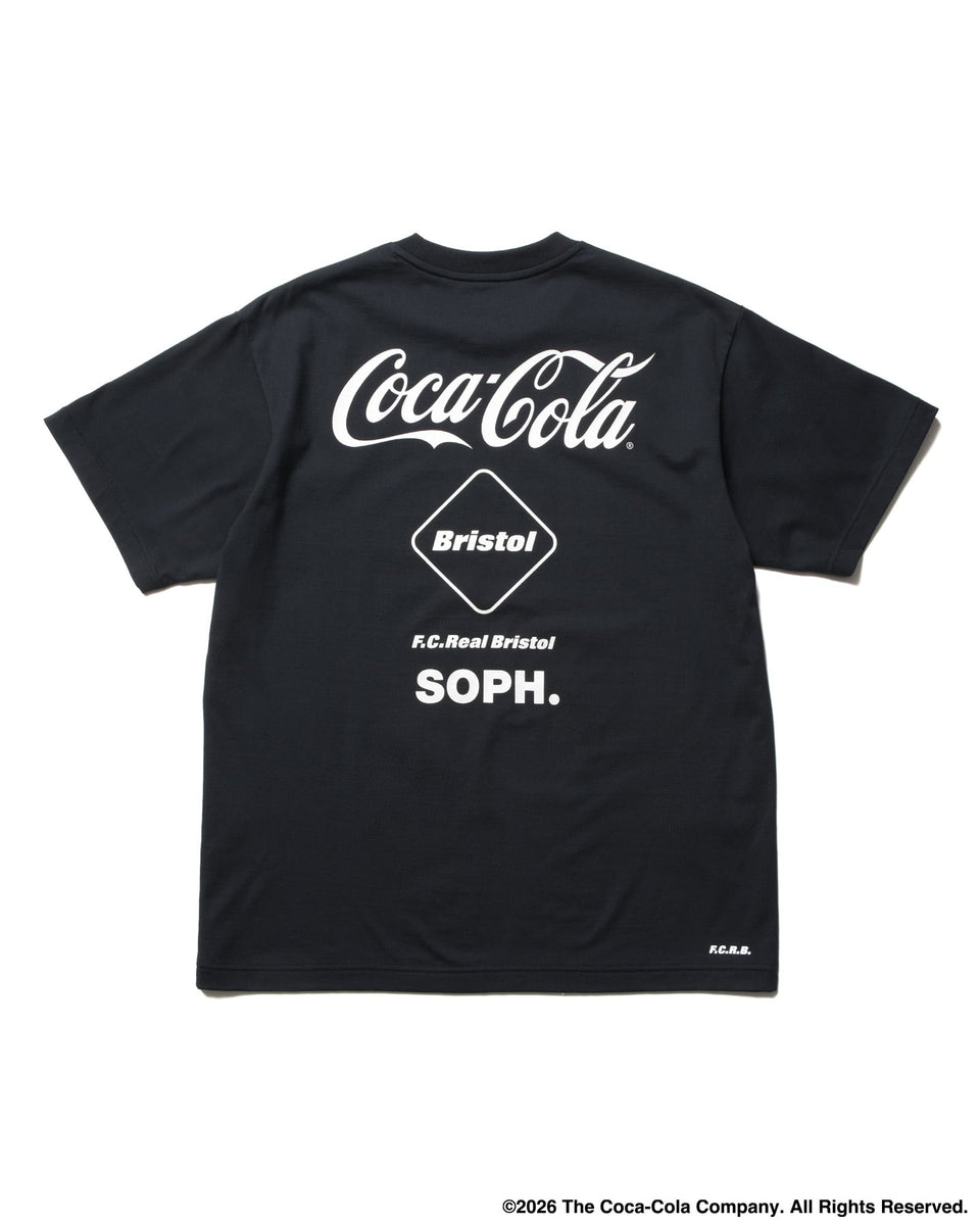F.C.Real Bristol 26S/S Coca-Cola LISTED LOGOS TEE [ FCRB-260160