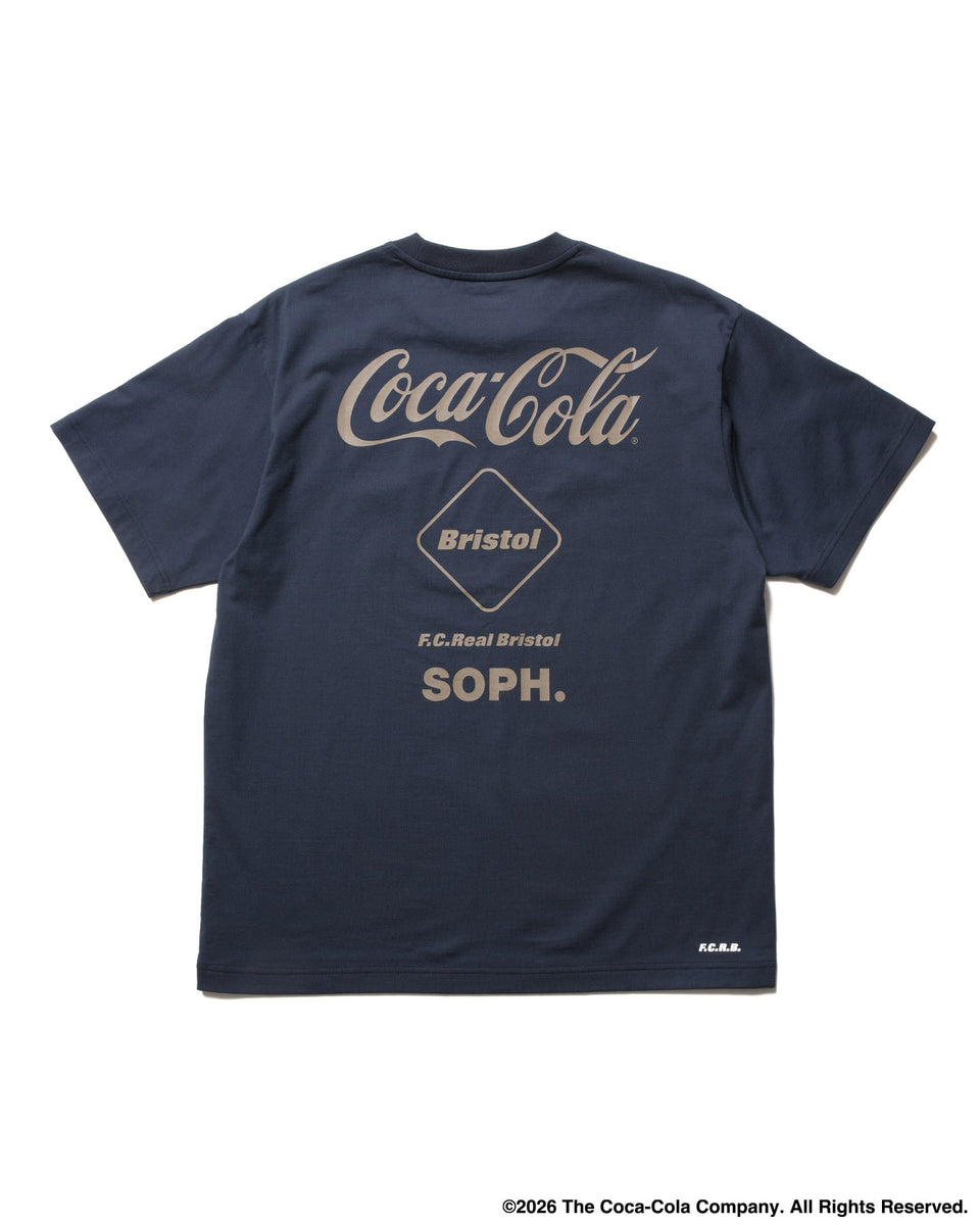 F.C.Real Bristol 26S/S Coca-Cola LISTED LOGOS TEE [ FCRB-260160