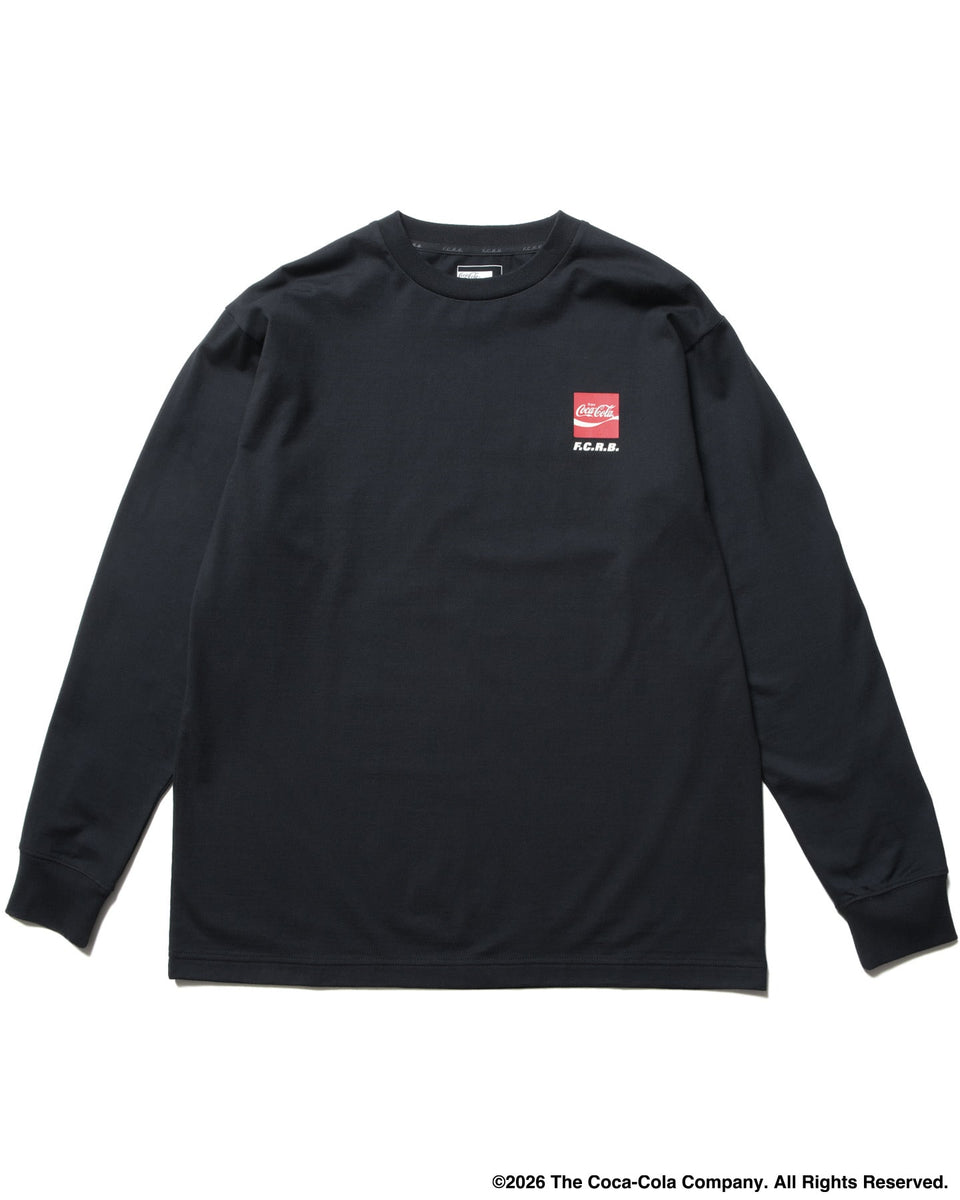 F.C.Real Bristol 26S/S Coca-Cola AUTHENTIC L/S TEE [ FCRB-260161