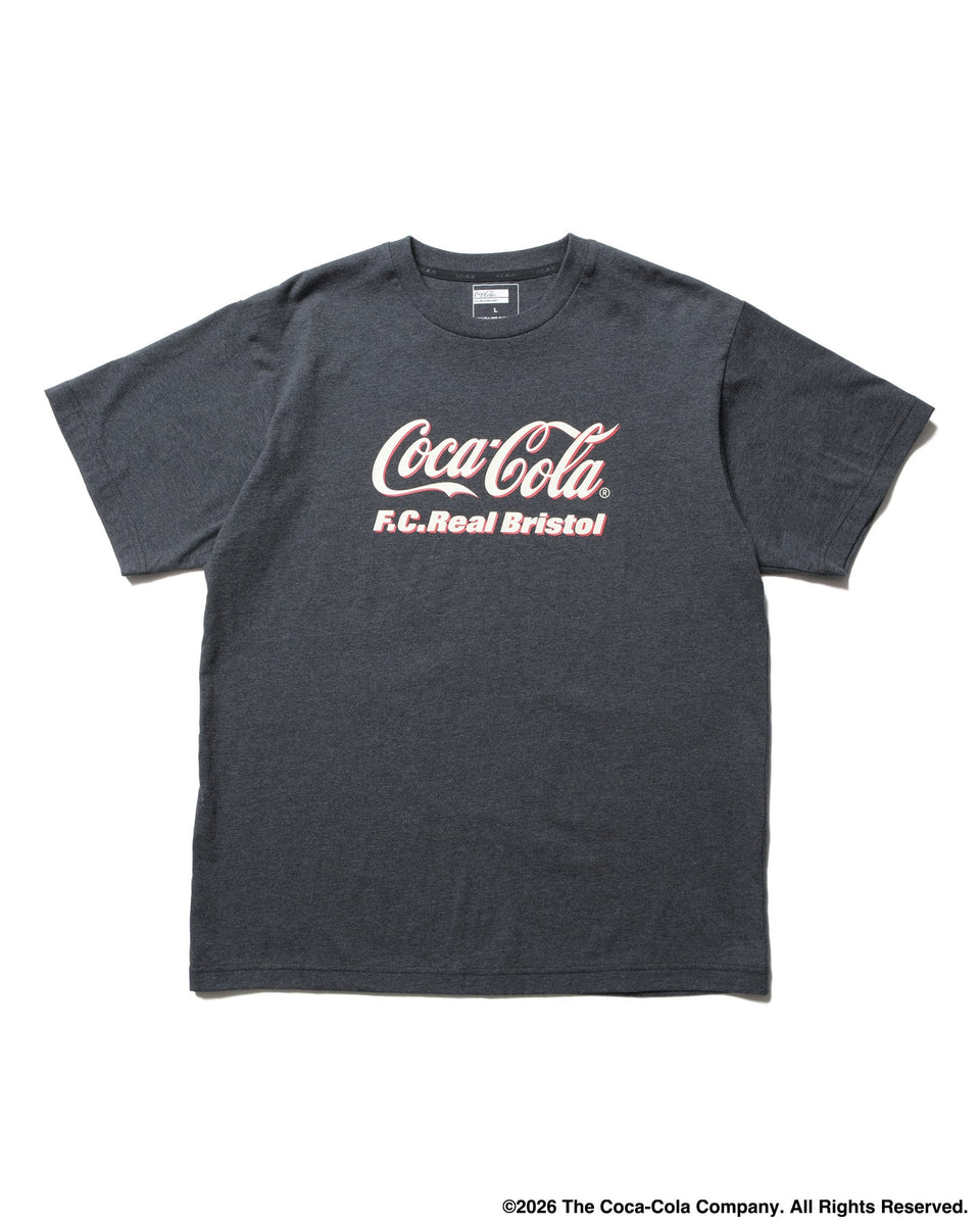 Pre-order ] F.C.Real Bristol 26S/S Coca-Cola HEATHER TEE [ FCRB