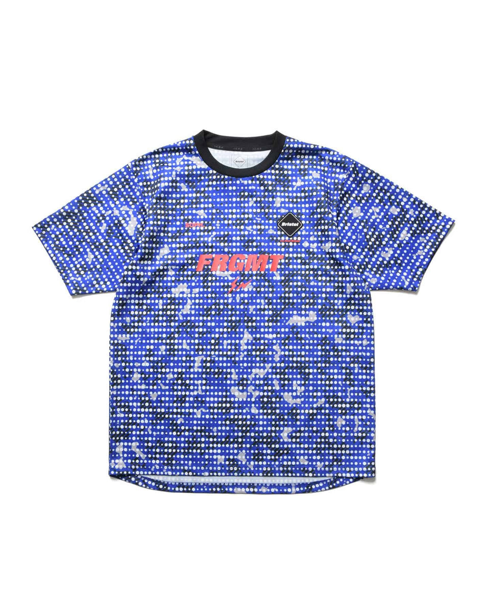 ウェア FCRB FRAGMENT CAMOUFLAGE S/S TOP B F.C.Real Bristol 26S/S FRAGMENT: CAMOUFLAGE S/S TOP [ FCRB-260171