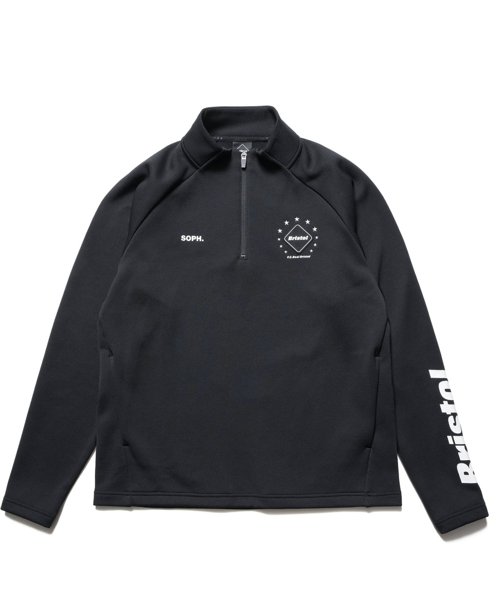 【新品】Bristol QUARTER KNIT ESSENTIAL TOP Pre-order ] F.C.Real Bristol 26A/W QUARTER KNIT ESSENTIAL HALF-ZIP